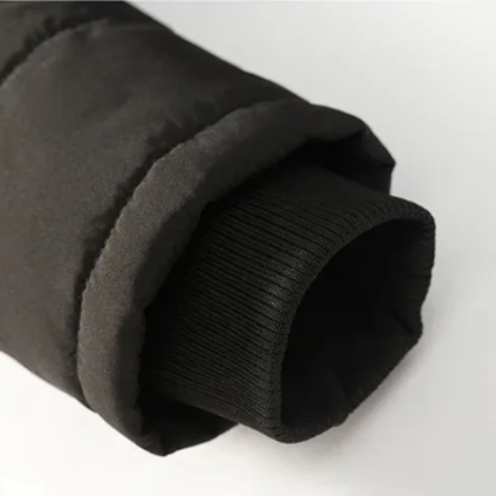 Comfortabele gewatteerde fleece jas voor de winter