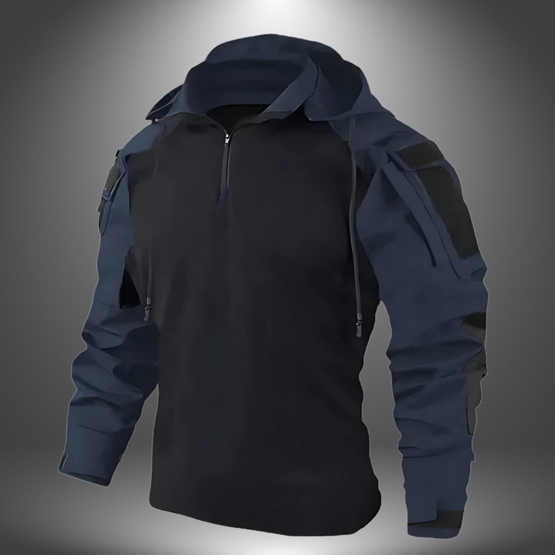 Premium robuust militairjack van katoen, comfortabel voor de herfst