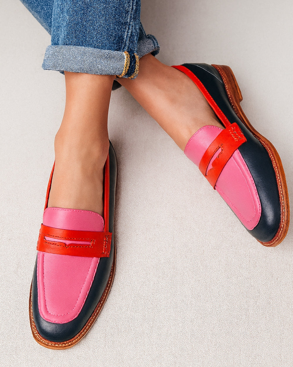 Lornia – Klassieke damesloafers