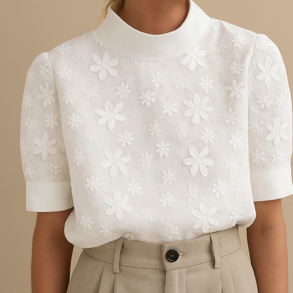 Giorgia | Elegante Blouse met Bloemenprint