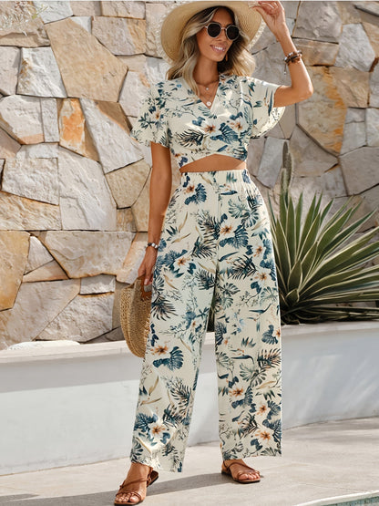 Dahlia | Tropische Twee-Delen Set