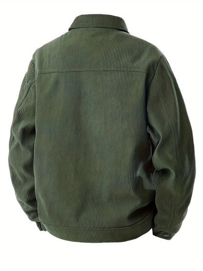 Stijlvol corduroy jasje van hoogwaardige stof, comfortabel voor de herfst