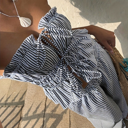 Sophie | Elegante Gestreepte Damespak