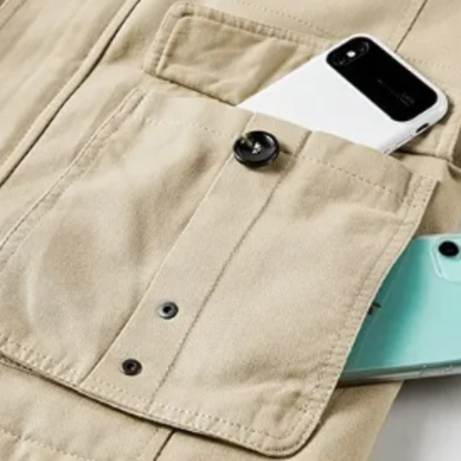 Elegante gewatteerde winterjas van premium materiaal, comfortabel en warm