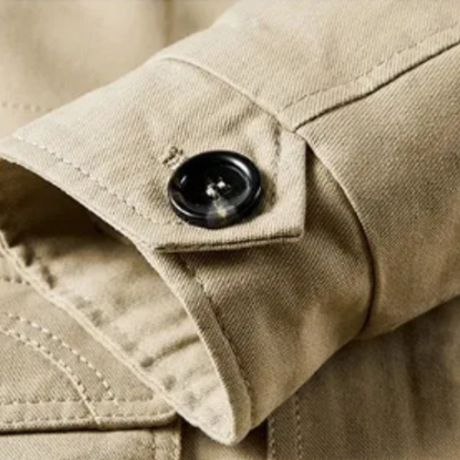 Elegante gewatteerde winterjas van premium materiaal, comfortabel en warm