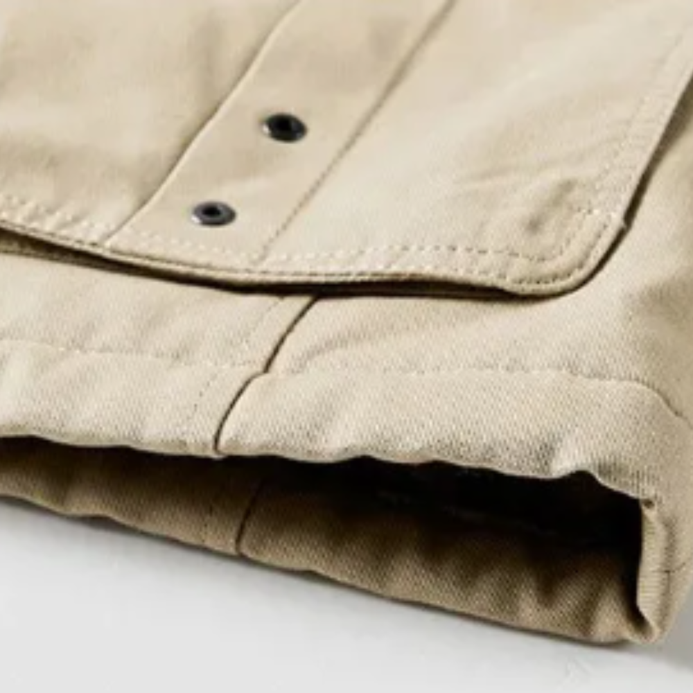 Elegante gewatteerde winterjas van premium materiaal, comfortabel en warm