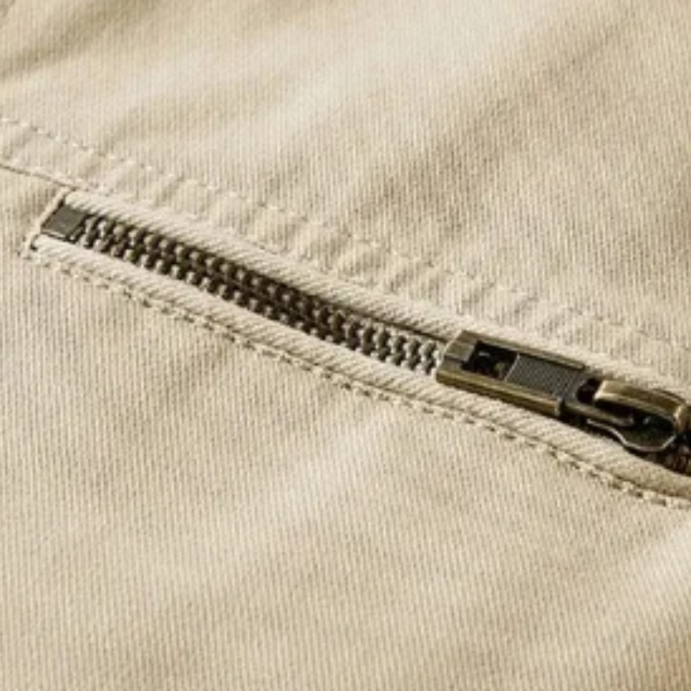 Elegante gewatteerde winterjas van premium materiaal, comfortabel en warm