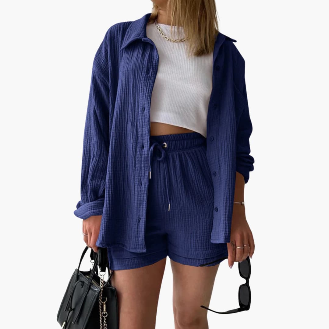 Aurélie | Chic en casual tweedelig set