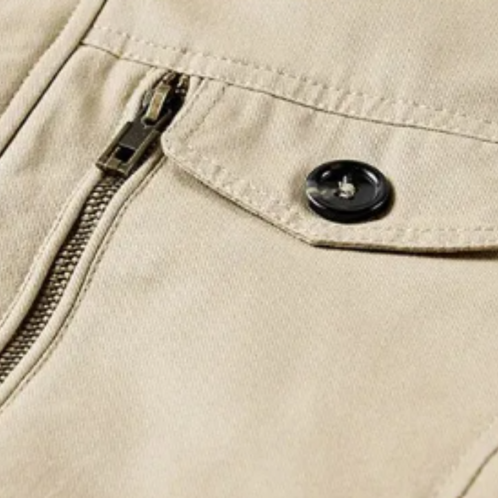 Elegante gewatteerde winterjas van premium materiaal, comfortabel en warm