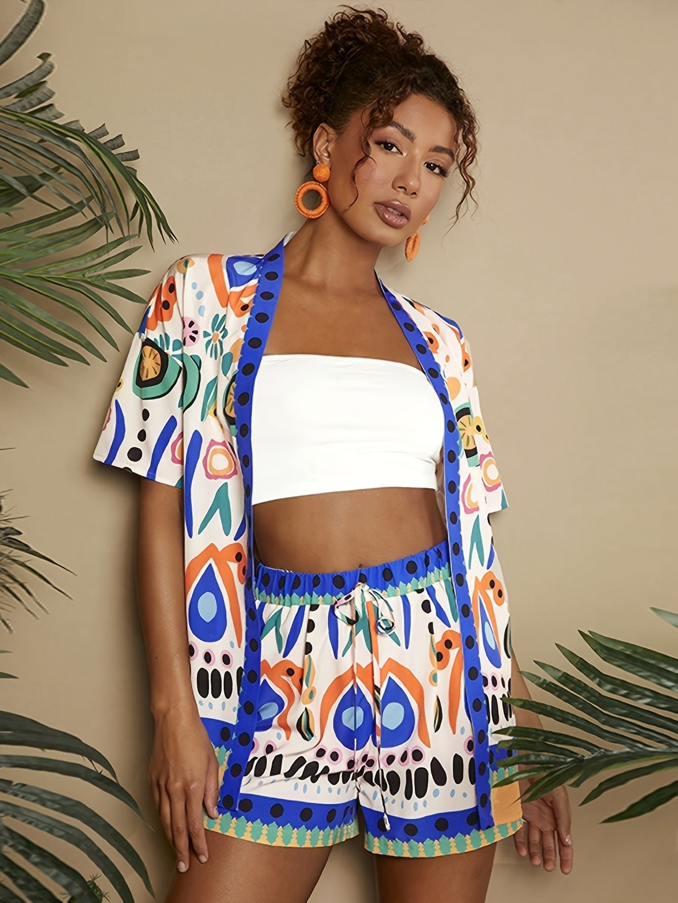 Luna | Chic Floral Print Set