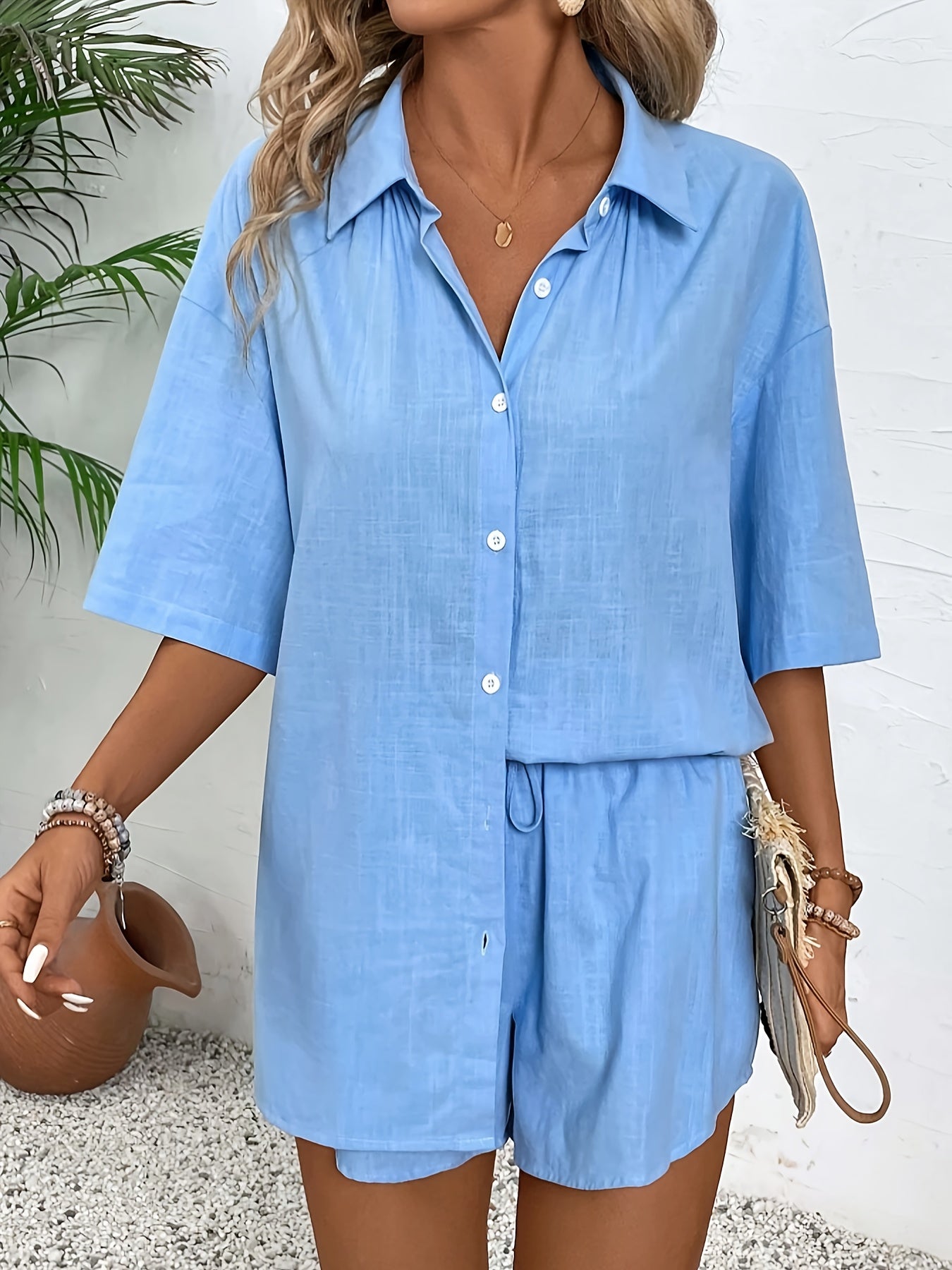 Luna | Casual Zomer Set met Shorts