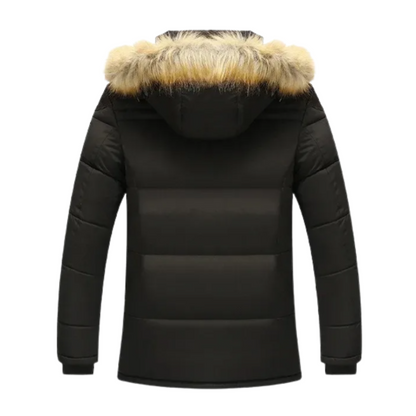 Comfortabele gewatteerde fleece jas voor de winter