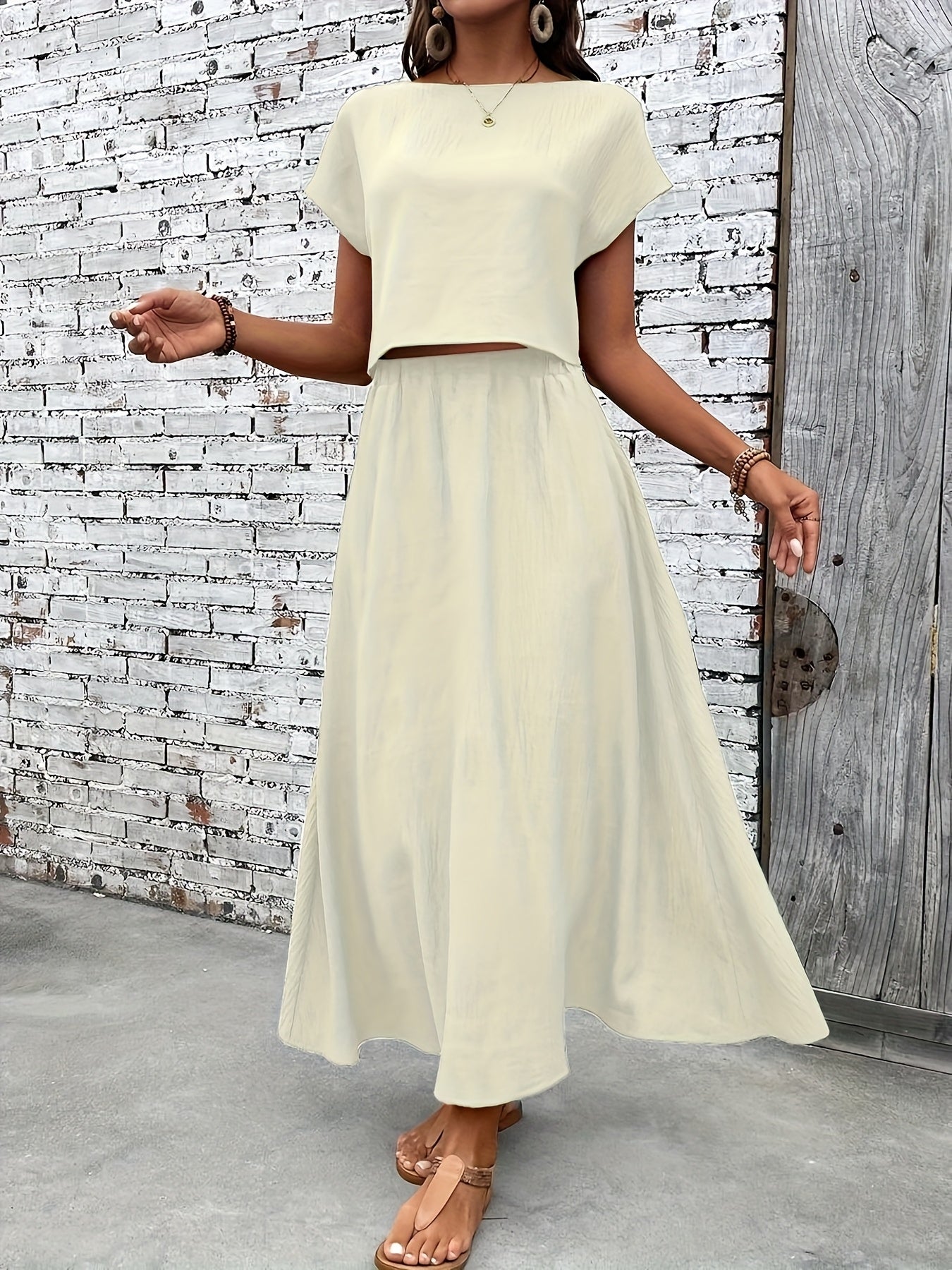 Sophie | Chic Korte Mouwen Set