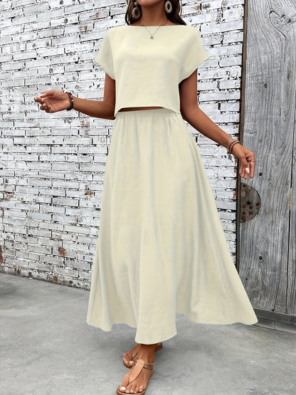 Sophie | Chic Korte Mouwen Set