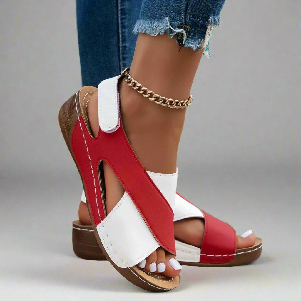 Alwine | Elegante Wedge Hakken van Premium Materiaal