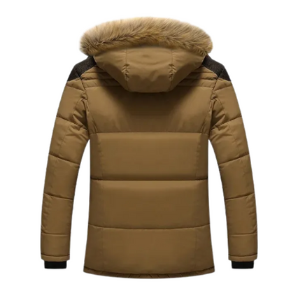 Comfortabele gewatteerde fleece jas voor de winter