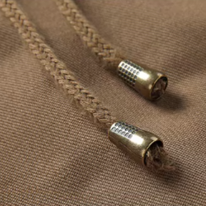 Comfortabele katoenen winterjas voor een stijlvolle herfst en winter