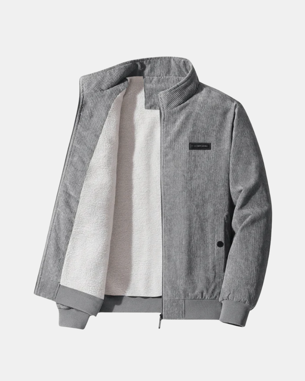 Gewatteerde jas van cipresso, comfortabel en warm voor de herfst