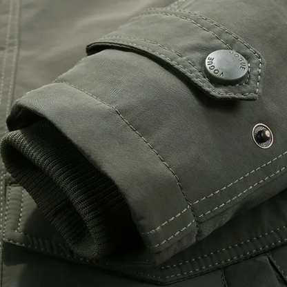 Comfortabele gewatteerde winterjas van hoogwaardige stof