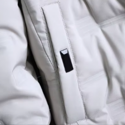 Stijlvolle pufferjas van hoogwaardige stof, comfortabel voor de winter