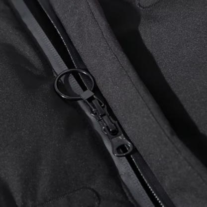 Comfortabele lange winterjas van hoogwaardige stof, perfect voor de winter