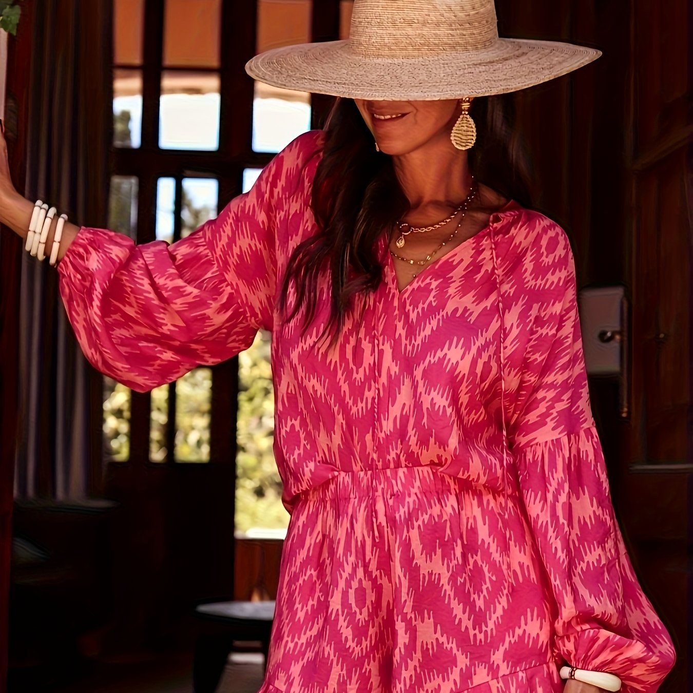 Sophie | Chic Print Broek Set