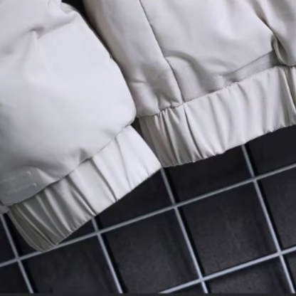 Stijlvolle pufferjas van hoogwaardige stof, comfortabel voor de winter