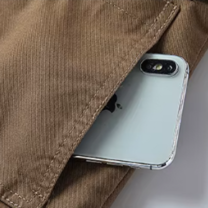 Comfortabele katoenen winterjas voor een stijlvolle herfst en winter