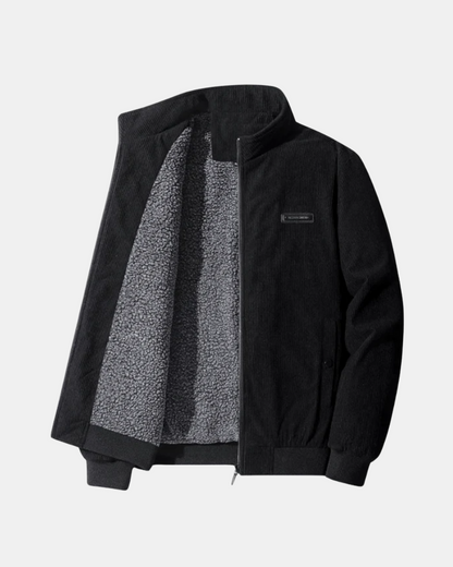 Gewatteerde jas van cipresso, comfortabel en warm voor de herfst