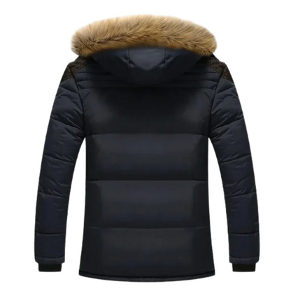 Comfortabele gewatteerde fleece jas voor de winter