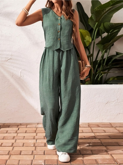 Sophie | Stijlvolle Mouwloze Jumpsuit