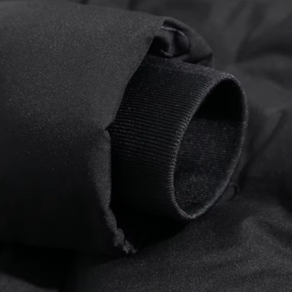 Comfortabele lange winterjas van hoogwaardige stof, perfect voor de winter