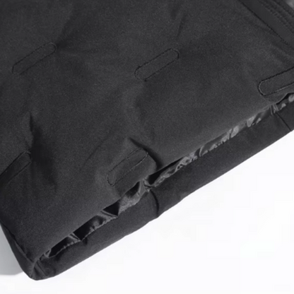 Comfortabele lange winterjas van hoogwaardige stof, perfect voor de winter