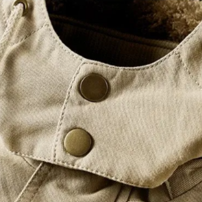 Elegante gewatteerde winterjas van premium materiaal, comfortabel en warm