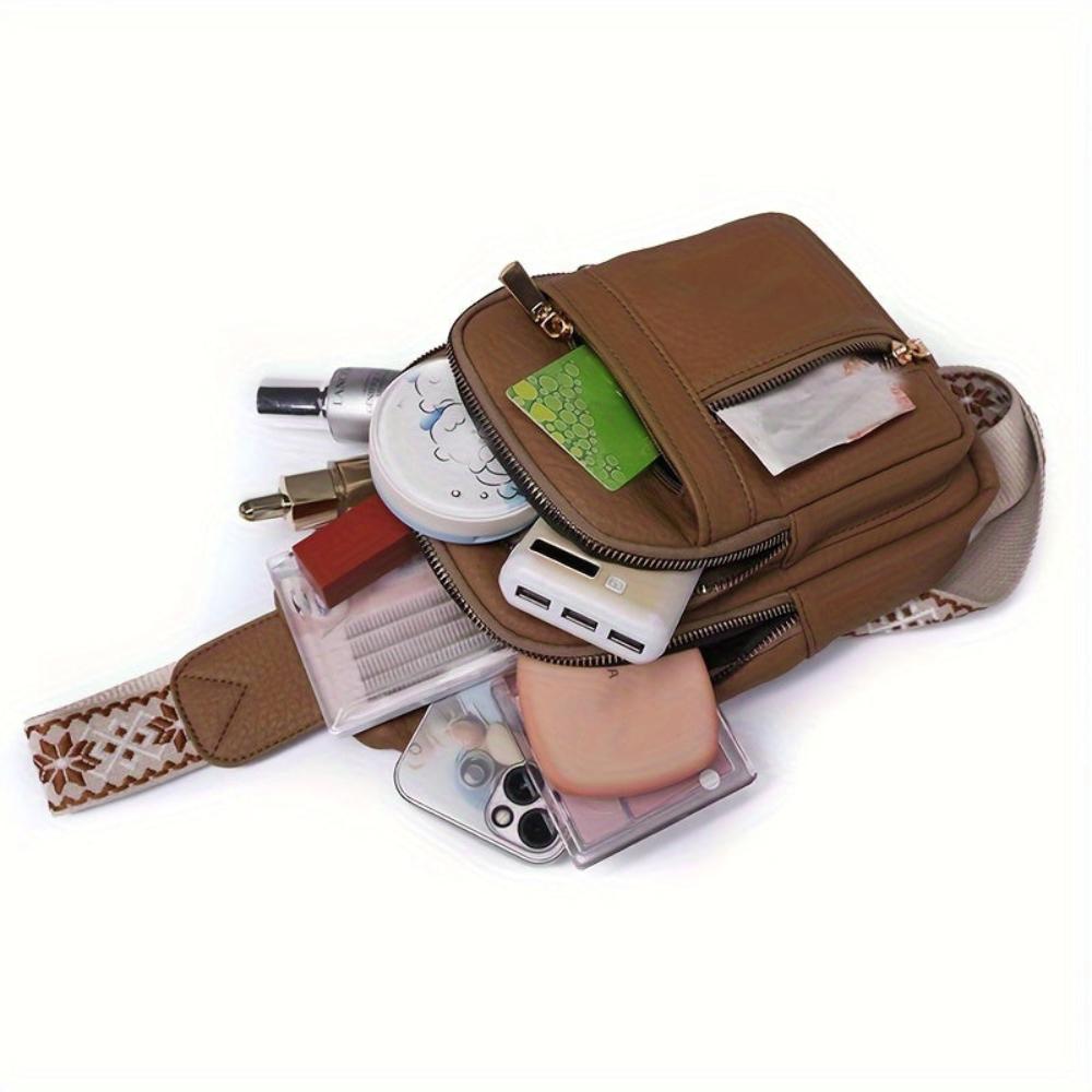 Schoudertas met wielen van leer, comfortabel en praktisch voor dagelijks gebruik