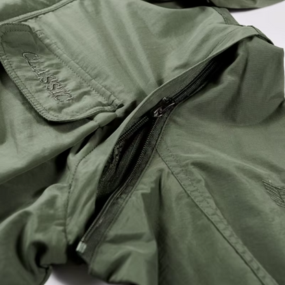 Stijlvolle buitenjas van hoogwaardige stof, comfortabel en warm voor de herfst.