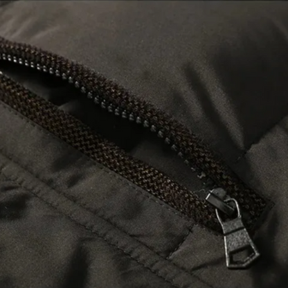 Comfortabele gewatteerde fleece jas voor de winter