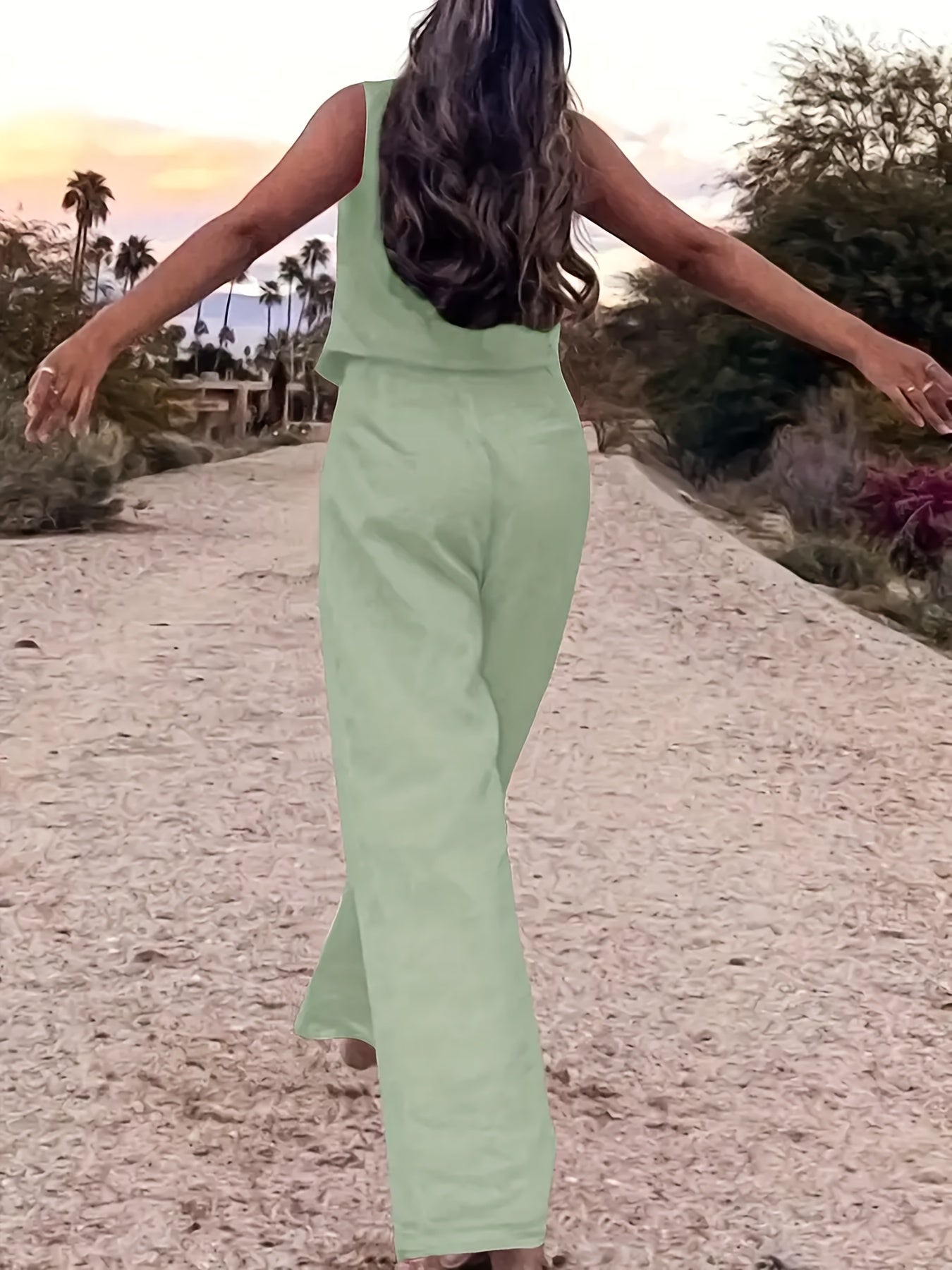 Luna | Stijlvolle Mouwloze Zomer Set