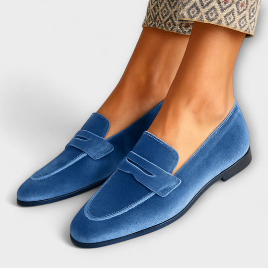 Louise - Zachte Velours Loafers