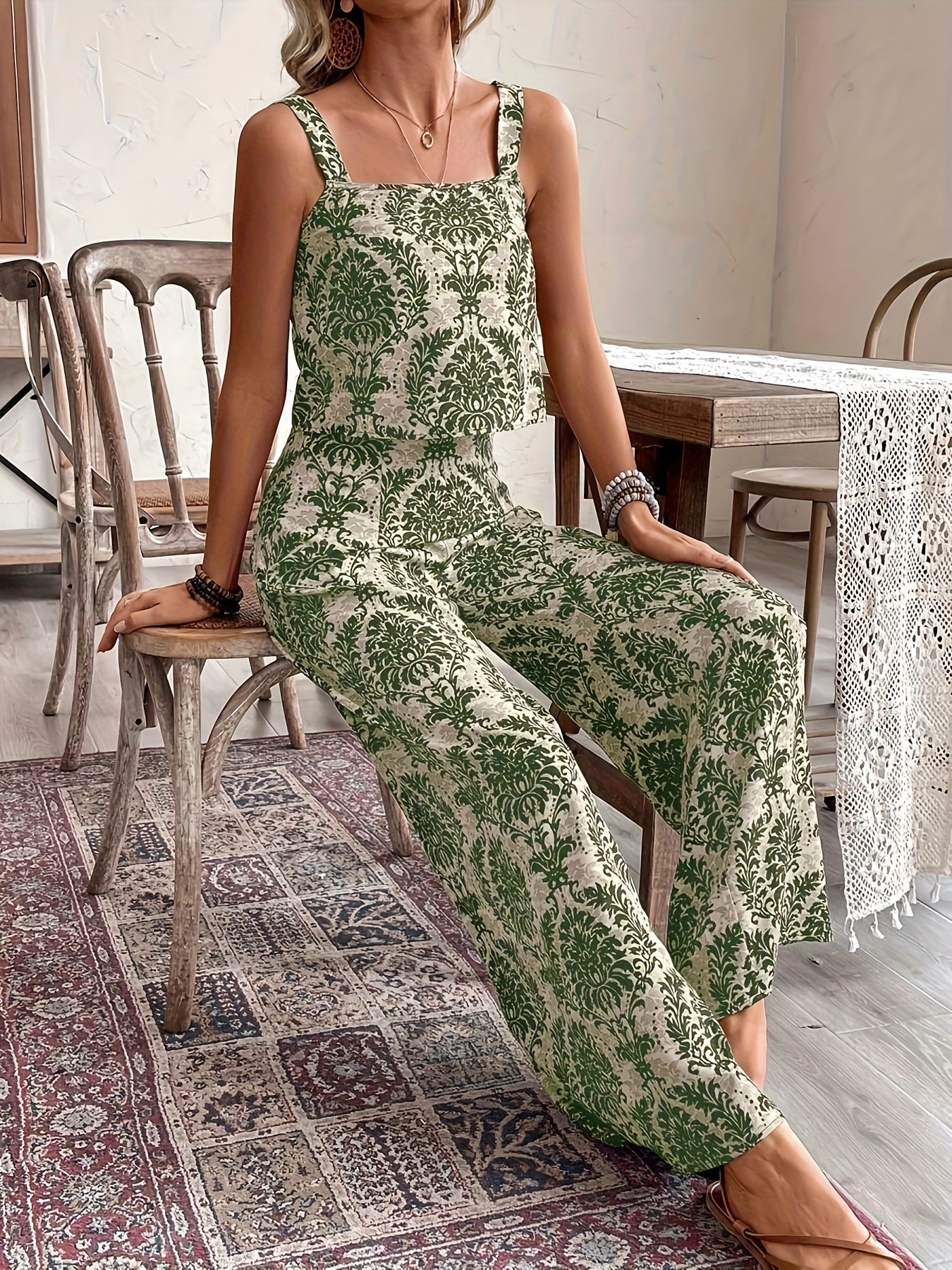 Sophie | Chic Tanktop met Ruime Broek