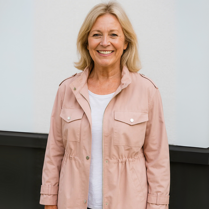 Verfijnde mantel van wol, comfortabel en tijdloos voor de herfst