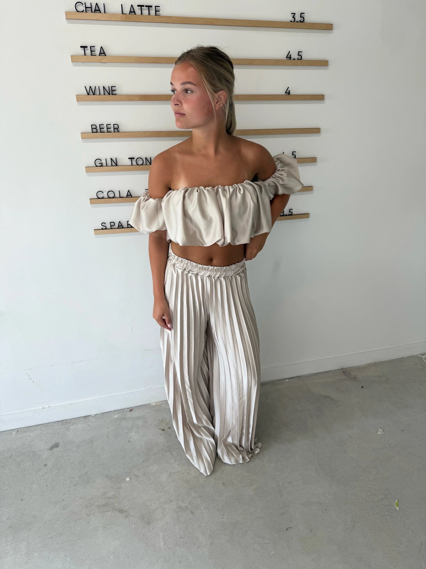 Noa | Satijnen Co-ord Met Elegante Glamour