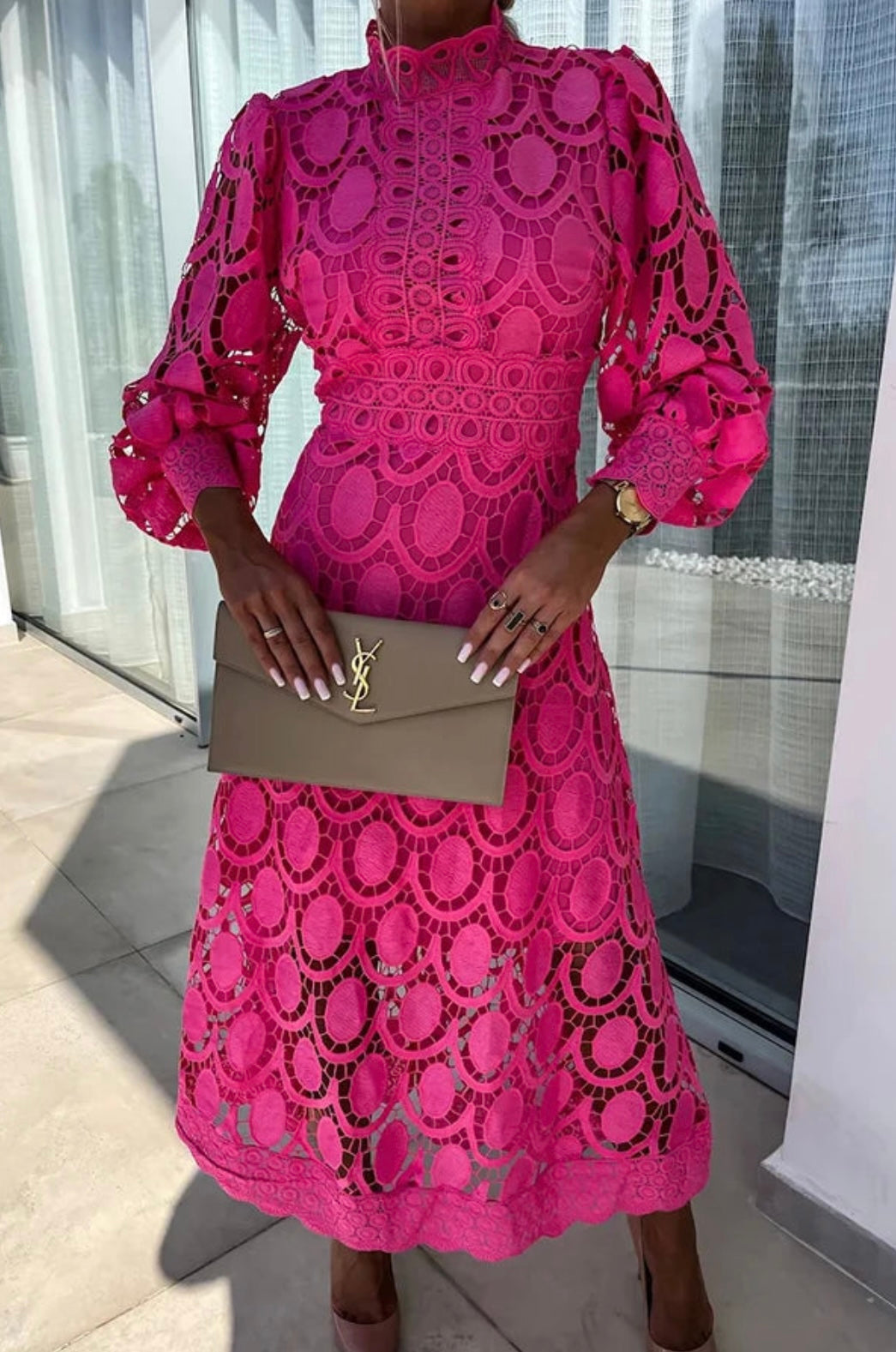 Charlotte | Midi Jurk