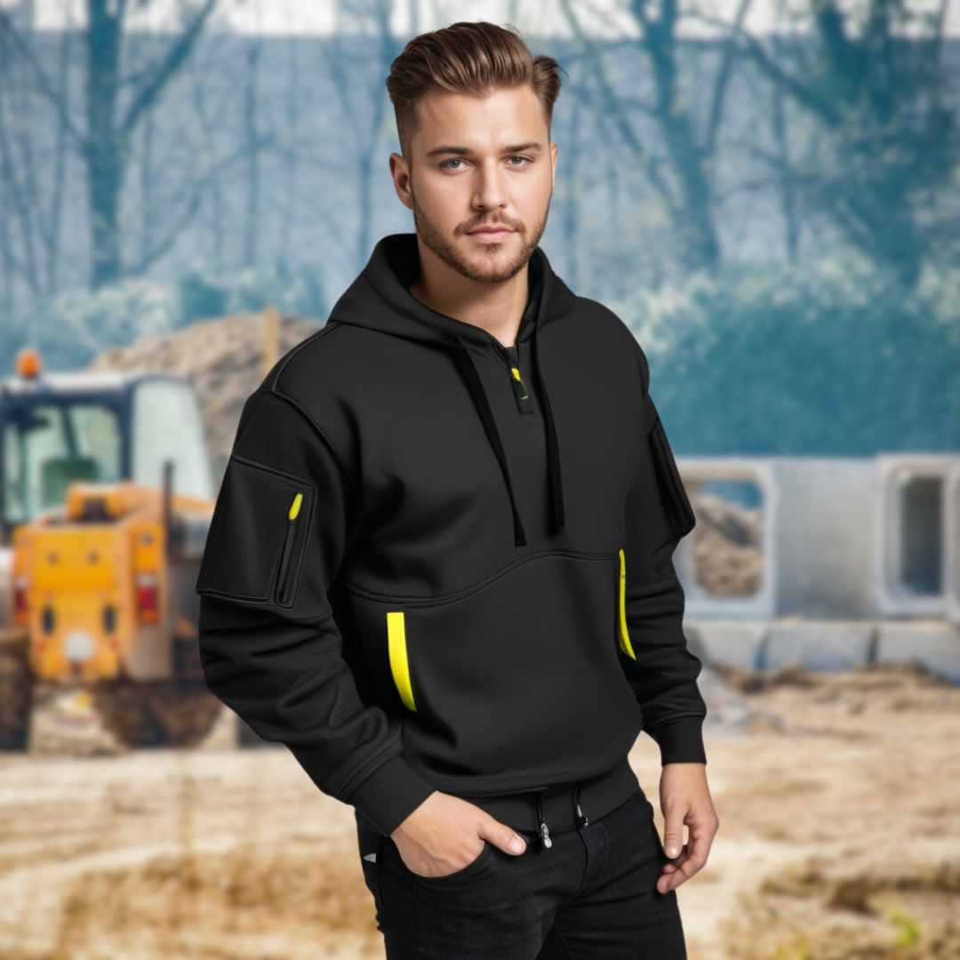 Duurzame hoodie van katoen, comfortabel en perfect voor de herfst