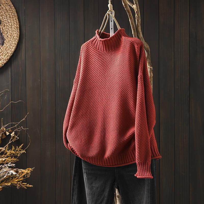 Stijlvolle oversized trui van zachte wol voor comfort in de herfst