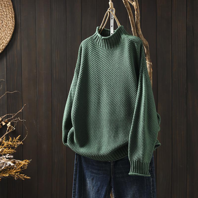 Stijlvolle oversized trui van zachte wol voor comfort in de herfst