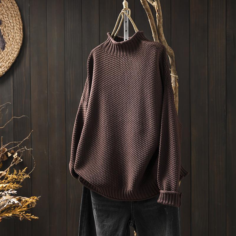 Stijlvolle oversized trui van zachte wol voor comfort in de herfst