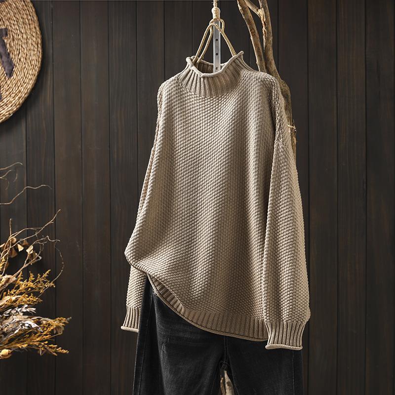 Stijlvolle oversized trui van zachte wol voor comfort in de herfst