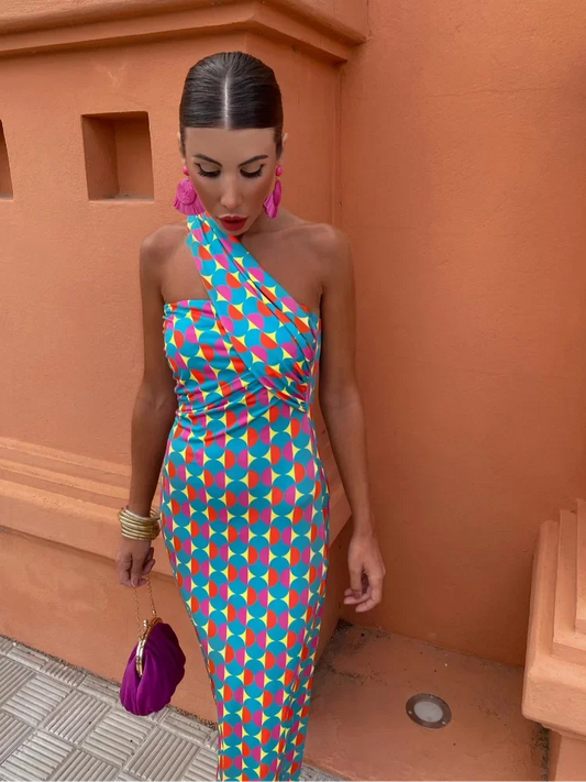 Irmgardi | Elegante Midi Jurk