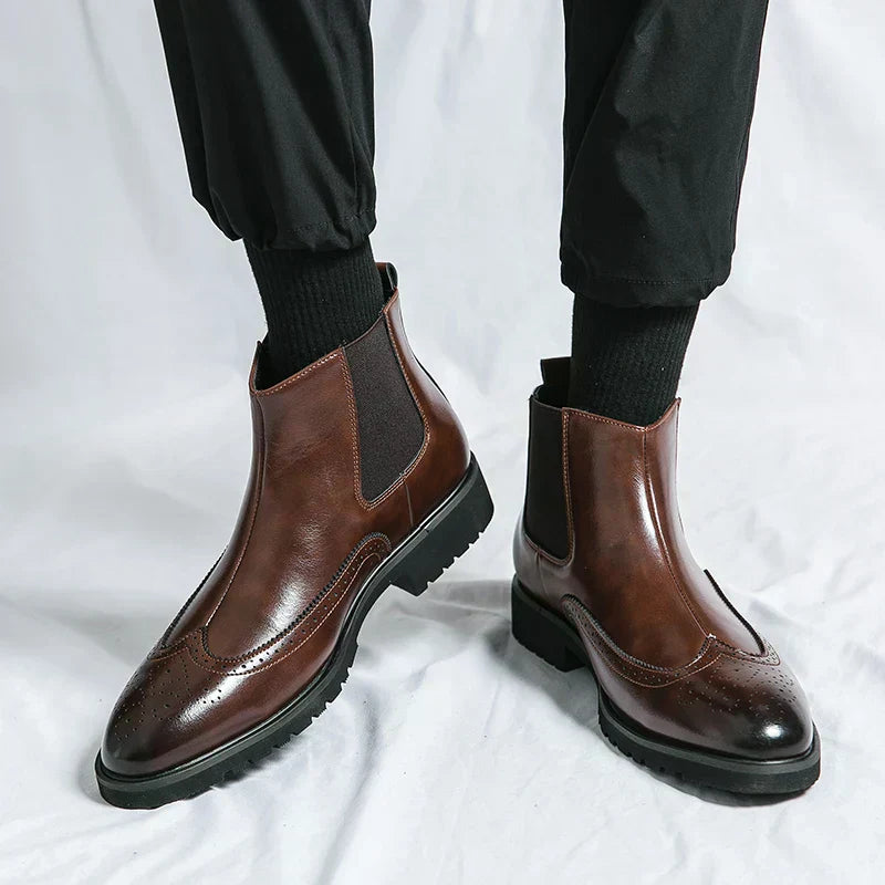 Dwight | Kunstleren Chelsea Boots